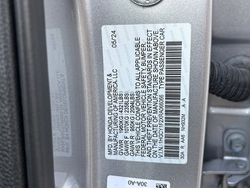 Used 2024 Honda Accord LX image 13