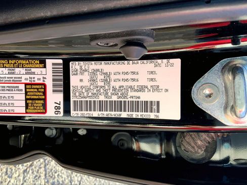 Used 2023 Toyota Tacoma SR AWD/4WD image 12