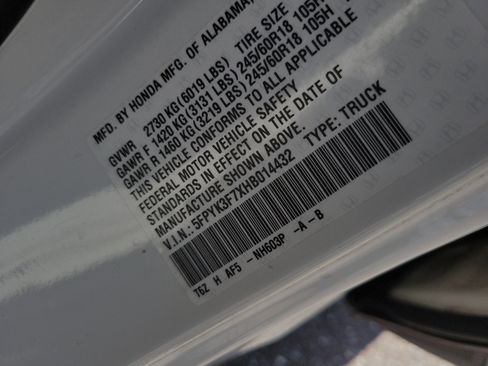 Used 2017 Honda Ridgeline RTL-E image 34