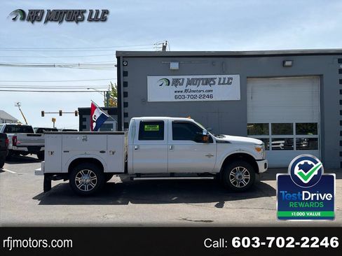 Used 2016 Ford F350 Platinum w/ Snow Plow Prep Package AWD/4WD image 1