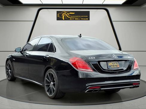 Used 2015 Mercedes-Benz S 63 AMG 4MATIC Sedan image 3