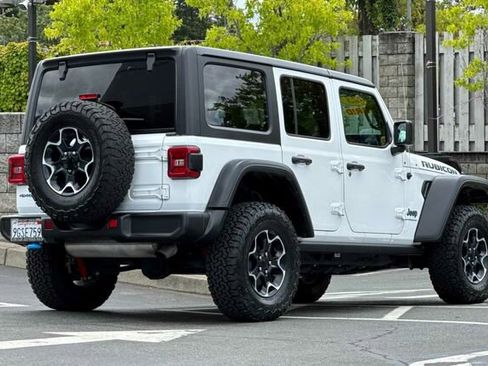 Used 2023 Jeep Wrangler Unlimited Rubicon 4xe AWD/4WD image 4
