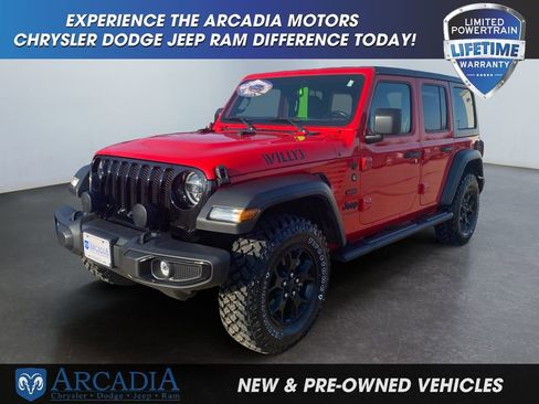 Used 2021 Jeep Wrangler Unlimited Sport image 1
