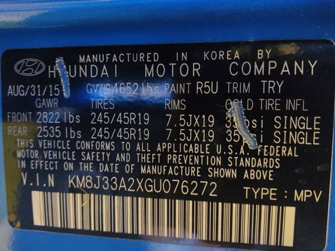 Used 2016 Hyundai Tucson Limited FWD image 33