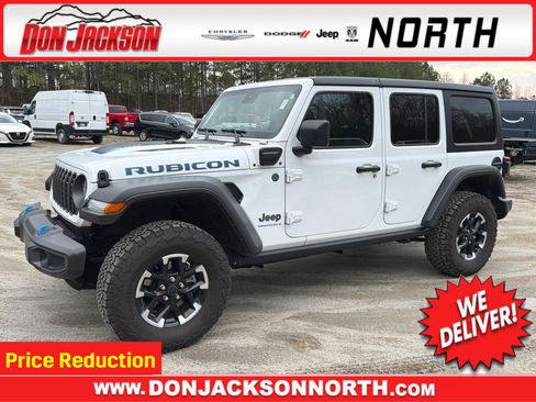 Used 2024 Jeep Wrangler Unlimited Rubicon 4xe AWD/4WD image 1