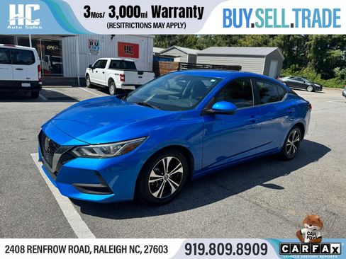 Used 2021 Nissan Sentra SV FWD image 1