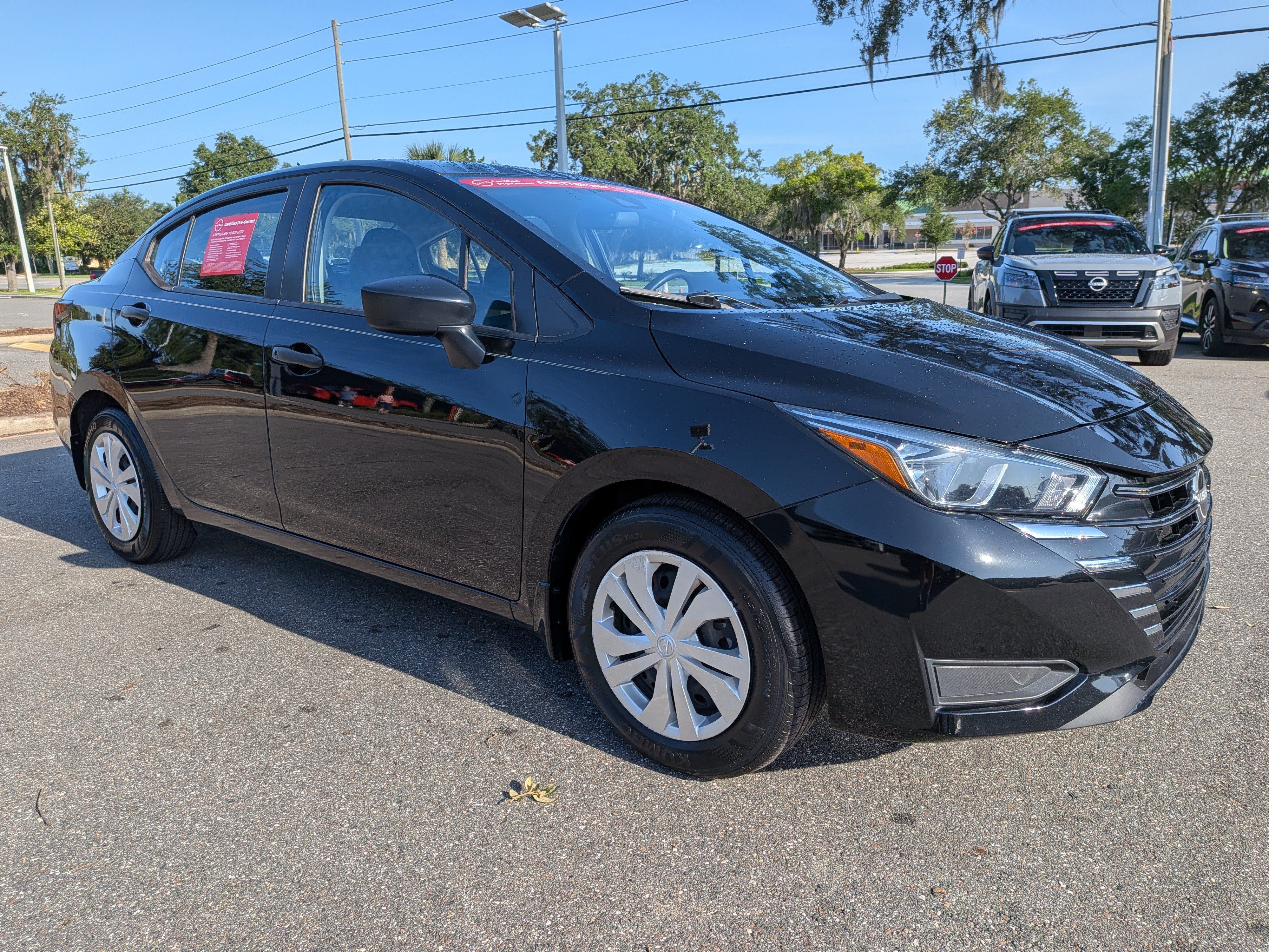 Certified 2024 Nissan Versa S w/ Trunk Package FWD image 2