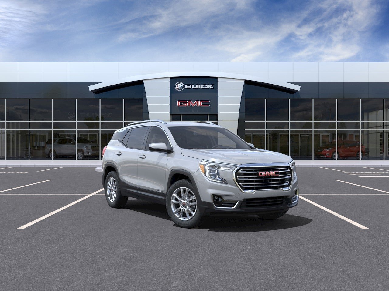 Used 2022 GMC Terrain SLT AWD/4WD image 1
