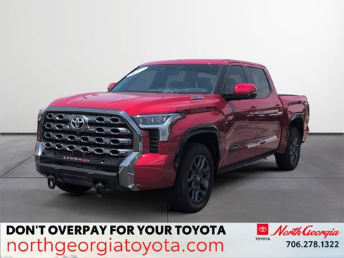 Certified 2025 Toyota Tundra Platinum AWD/4WD image 1