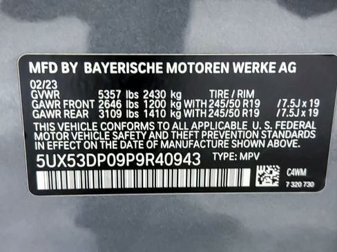 Used 2023 BMW X3 xDrive30i w/ Premium Package image 30