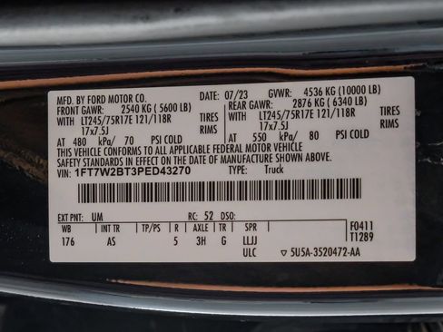 Used 2023 Ford F250 XL w/ XL Driver Assist Package AWD/4WD image 64