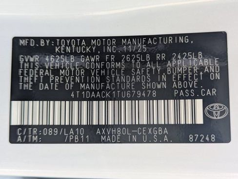 Used 2026 Toyota Camry XLE FWD image 28