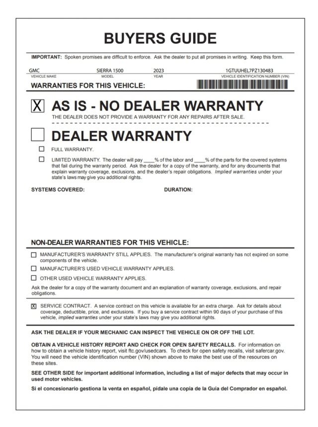 Used 2023 GMC Sierra 1500 Denali Ultimate AWD/4WD image 33