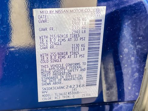 Used 2022 Nissan Pathfinder SL w/ Cargo Package image 43