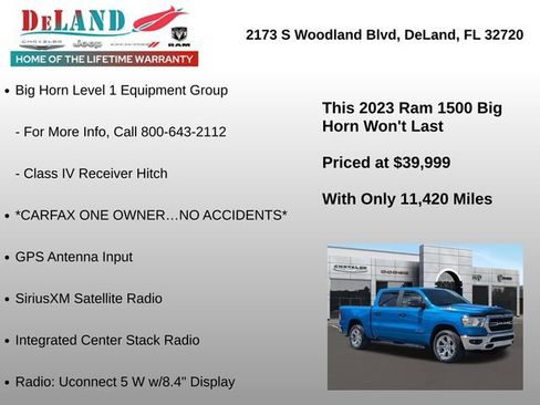 Used 2023 RAM 1500 Big Horn AWD/4WD image 30