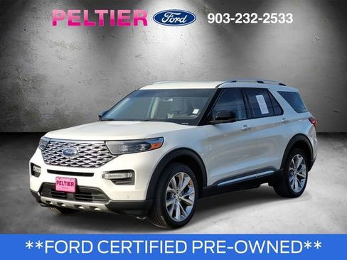 Certified 2021 Ford Explorer Platinum w/ Equipment Group 601A image 3
