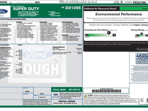Used 2023 Ford F350 Lariat w/ Lariat Ultimate Package AWD/4WD image 67