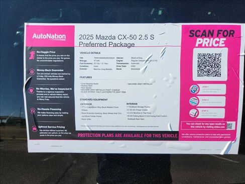 Used 2025 MAZDA CX-50 AWD 2.5 S w/ Preferred Package image 20