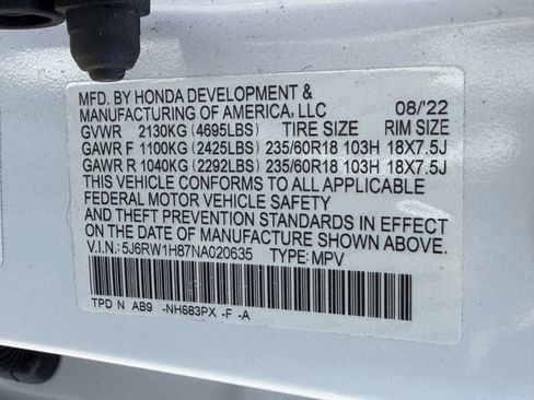 Used 2022 Honda CR-V EX-L image 26