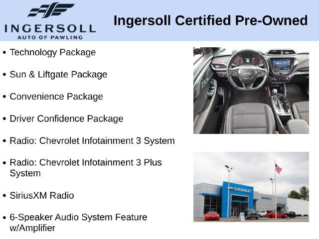 Used 2021 Chevrolet TrailBlazer RS w/ Sun and Liftgate Package AWD/4WD image 10