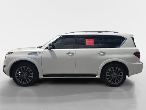 Certified 2024 Nissan Armada Platinum w/ Captain's Chairs Package AWD/4WD image 2