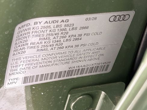 New 2026 Audi Q5 Premium Plus image 20