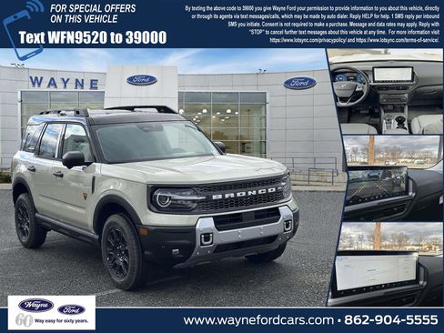 New 2025 Ford Bronco Sport Badlands w/ Badlands Tech Package image 1
