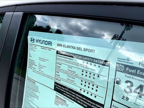 New 2026 Hyundai Elantra Sport FWD image 14