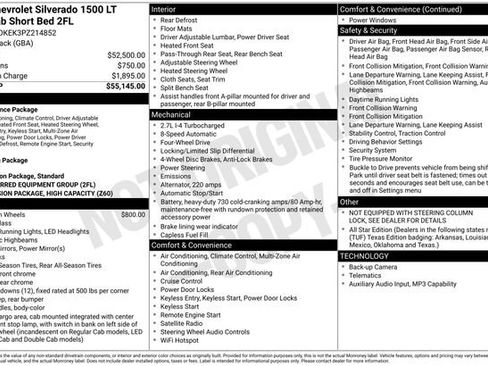 Used 2023 Chevrolet Silverado 1500 LT AWD/4WD image 20