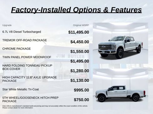 Used 2026 Ford F250 King Ranch w/ Tremor Off-Road Package AWD/4WD image 2
