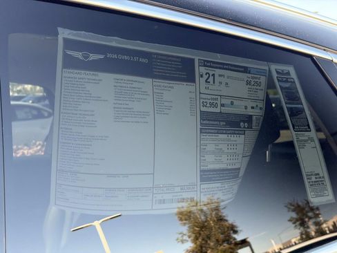 New 2026 Genesis GV80 2.5T AWD/4WD image 17