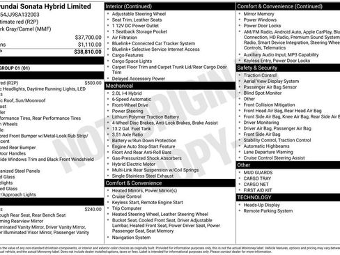 New 2025 Hyundai Sonata Limited image 45