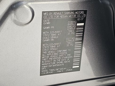 Used 2017 Nissan Rogue SV FWD image 40