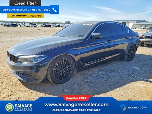 Used 2018 BMW 540i w/ Premium Package RWD image 1
