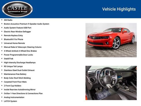 Used 2010 Chevrolet Camaro SS w/ LPO, Ground Effects Package image 12