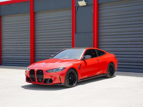 Used 2021 BMW M4 Competition w/ M Carbon Exterior Package RWD image 1