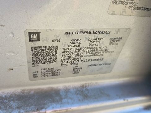 Used 2020 Chevrolet Silverado 3500 High Country w/ Gooseneck/5TH Wheel Package image 11