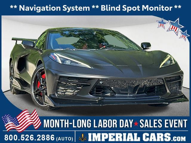 Used 2022 Chevrolet Corvette Stingray Premium Cpe w/ Z51 Performance Package RWD image 1