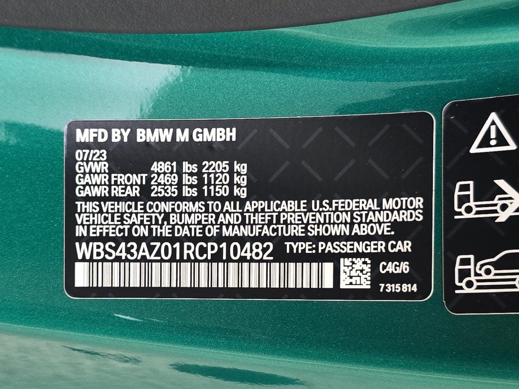 Used 2024 BMW M4 xDrive Competition w/ Executive Package AWD/4WD image 34