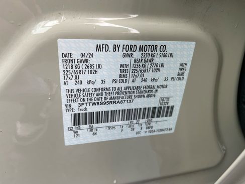 Used 2024 Ford Maverick Lariat w/ FX4 Off-Road Package image 48