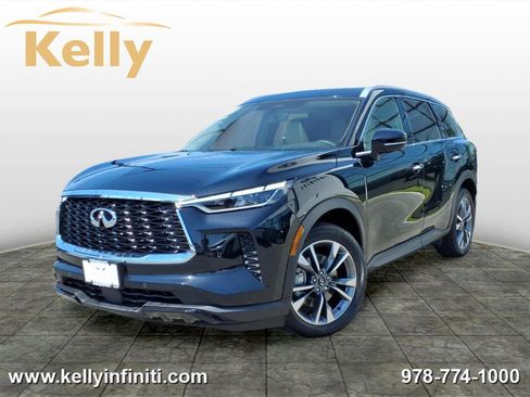 Certified 2023 INFINITI QX60 Luxe w/ Performance Audio Package AWD/4WD image 1