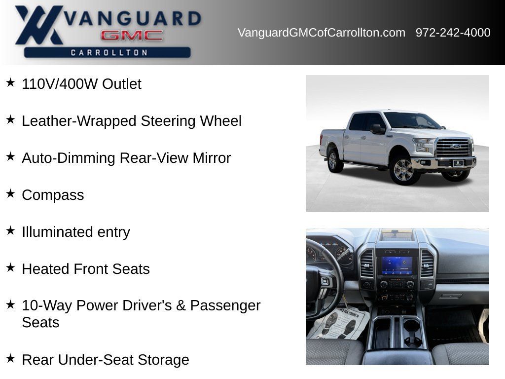 Used 2015 Ford F150 XLT w/ Equipment Group 302A Luxury RWD image 24