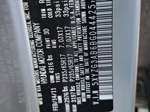 Used 2011 Hyundai Santa Fe GLS image 23