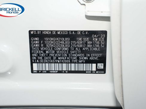Certified 2023 Honda HR-V LX image 39