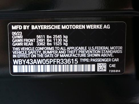Used 2023 BMW i4 eDrive35 RWD image 33