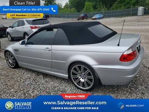 Used 2004 BMW M3 Convertible RWD image 3