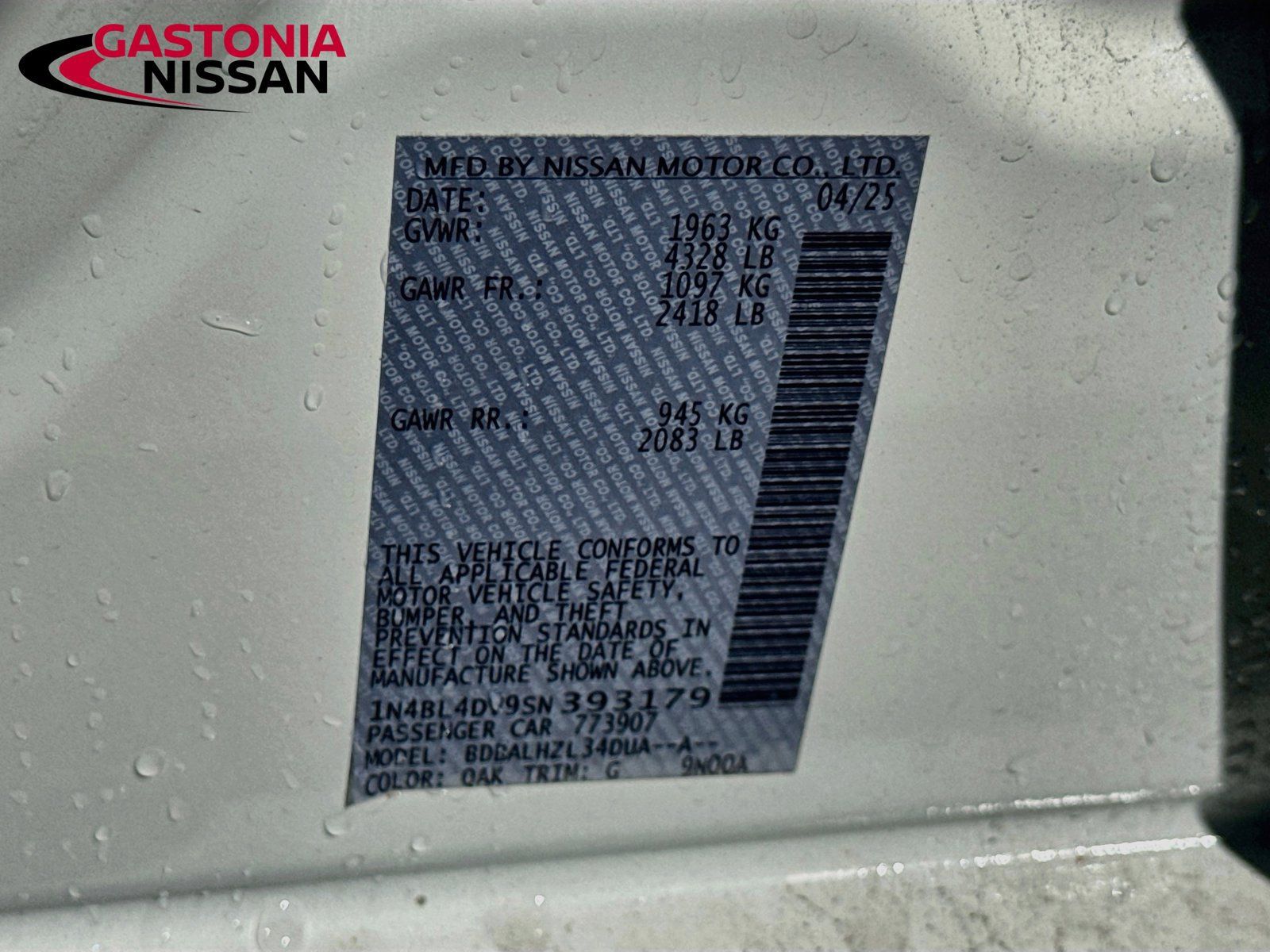 Used 2025 Nissan Altima 2.5 SV FWD image 35