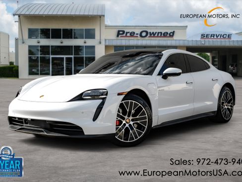Used 2021 Porsche Taycan 4S AWD/4WD image 1