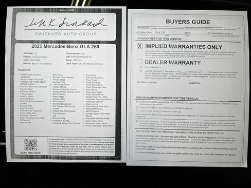 Certified 2025 Mercedes-Benz GLA 250 4MATIC image 37