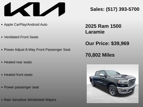Used 2025 RAM 1500 Laramie AWD/4WD image 20